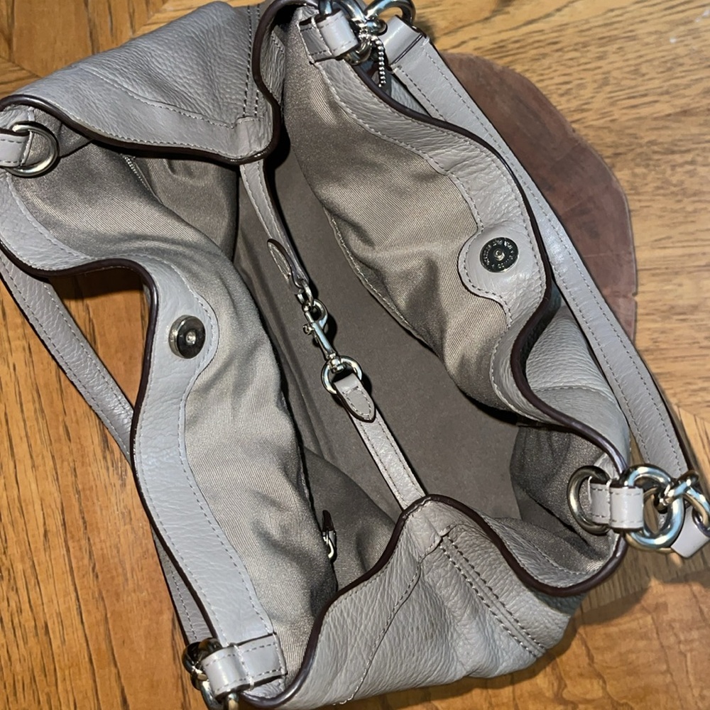 COACH LEATHER SMALL LEXY SHOULDER BAG - Picture 14 of 16